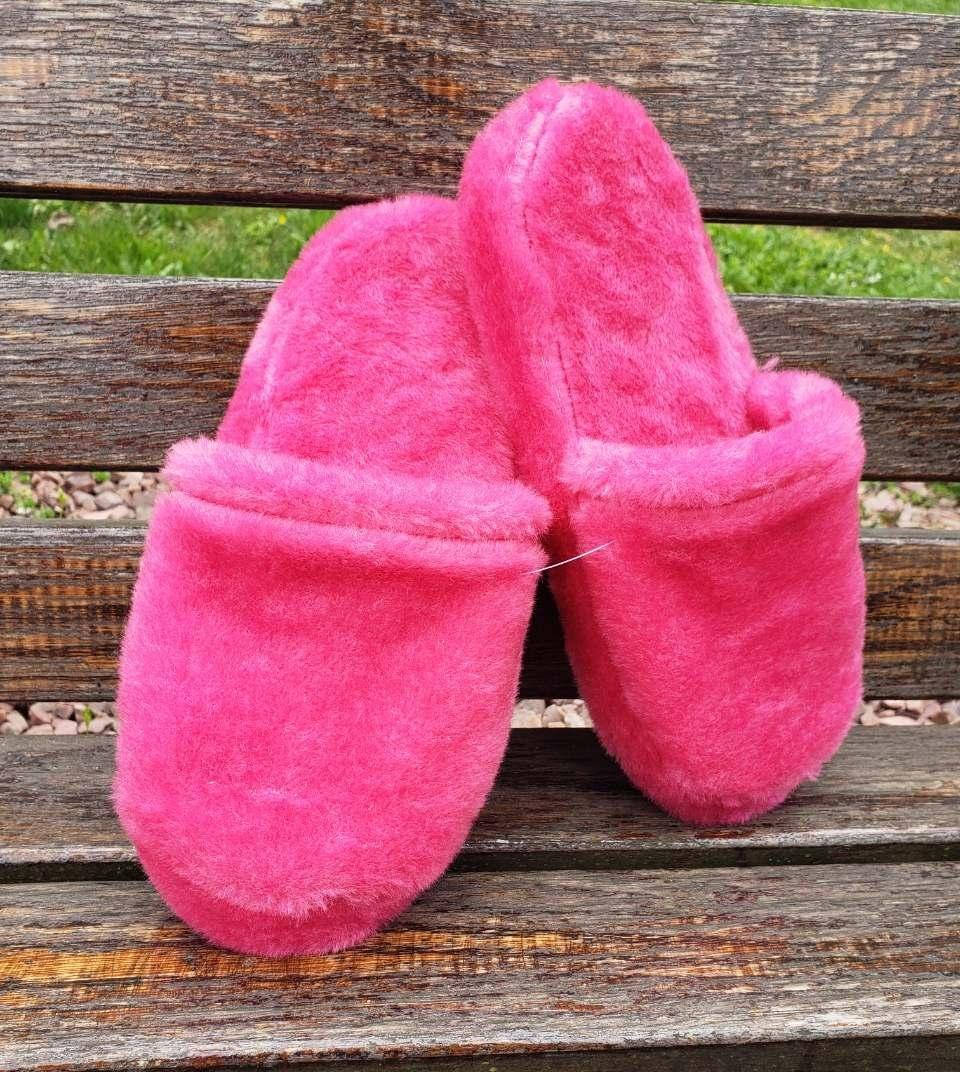 

Тапочки малиновые, 36-41 38/39, Малиновый