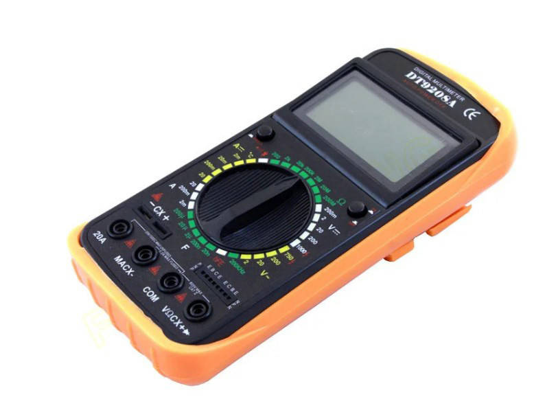 

Цифровой профессиональный мультиметр DT-9208A New