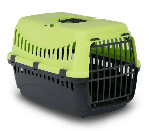 

Переноска GIPSY 1 small Green, пластиковая дверца, 46x31x32h см, Зелёный