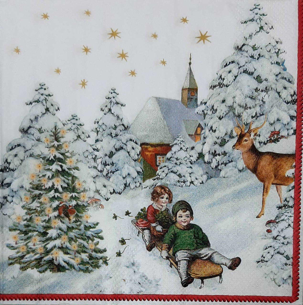 

Салфетка для декупажа НГР-59, 33х33см