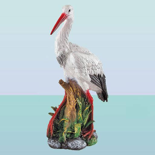 

Садовая фигура, скульптура для сада Стерх, Разные цвета