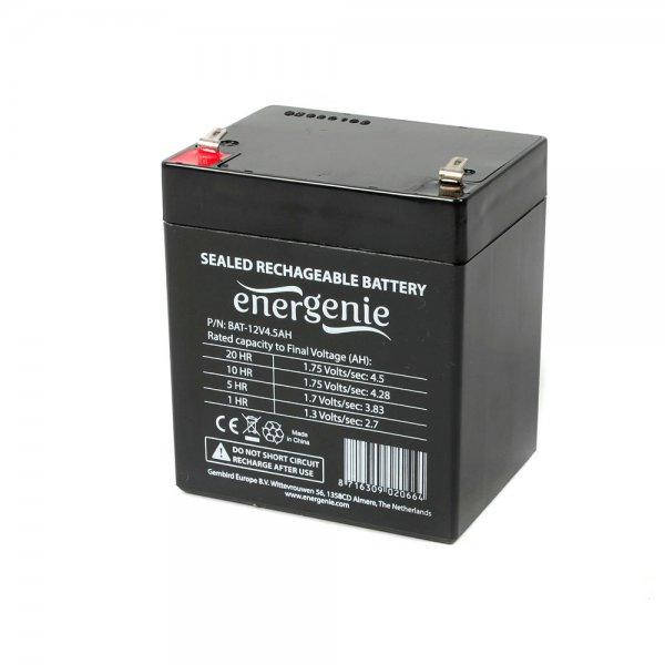

Аккумуляторная батарея EnerGenie BAT-12V4.5AH 12В 4.5Aч