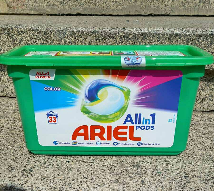 

Капсулы для стирки Ariel color