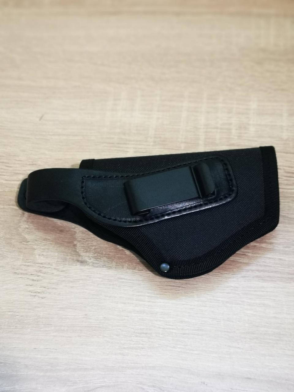 

Поясная кобура для пистолета Форт 17 со скобой для скрытого ношения, ткань Оксфорд, чёрная, Черный