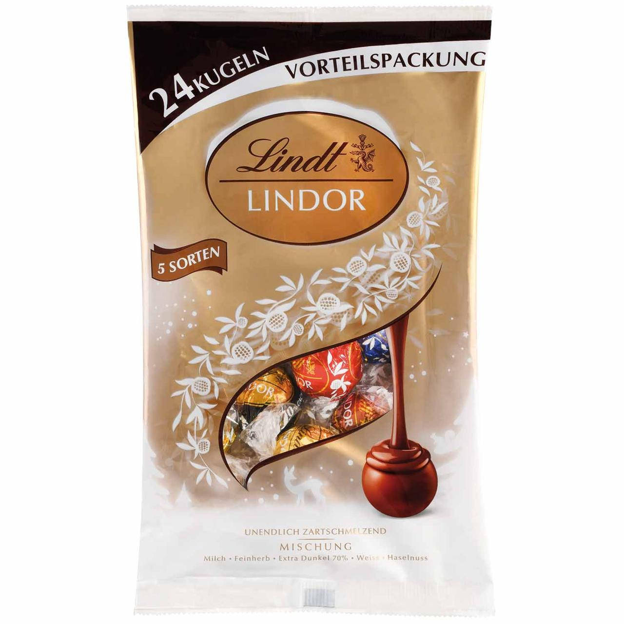 

Lindt Lindor Mix 24s 300g