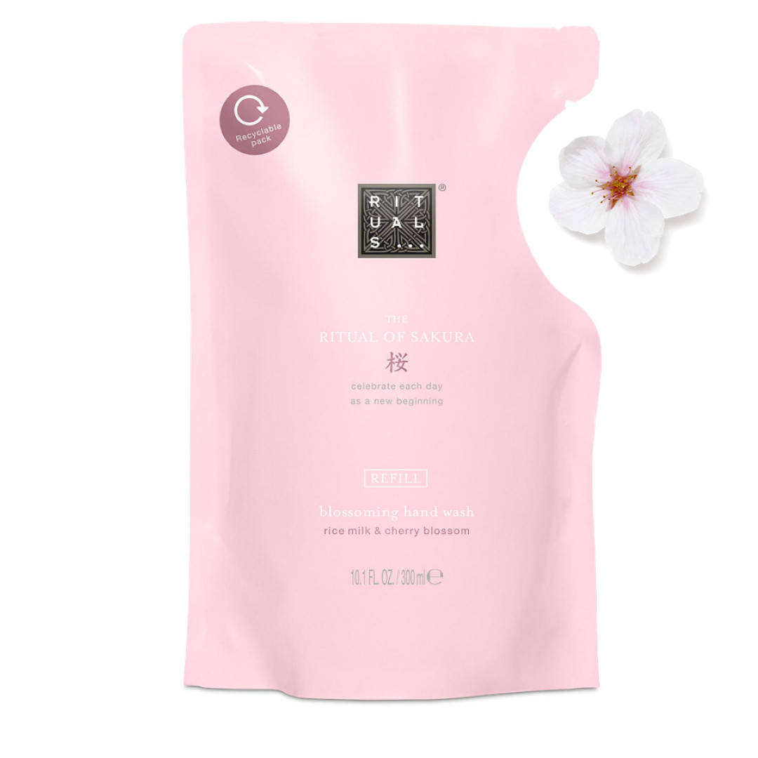

Rituals. Мыло для рук "Sakura", 300 мл. Сменный пакет. Производство Нидерланды.