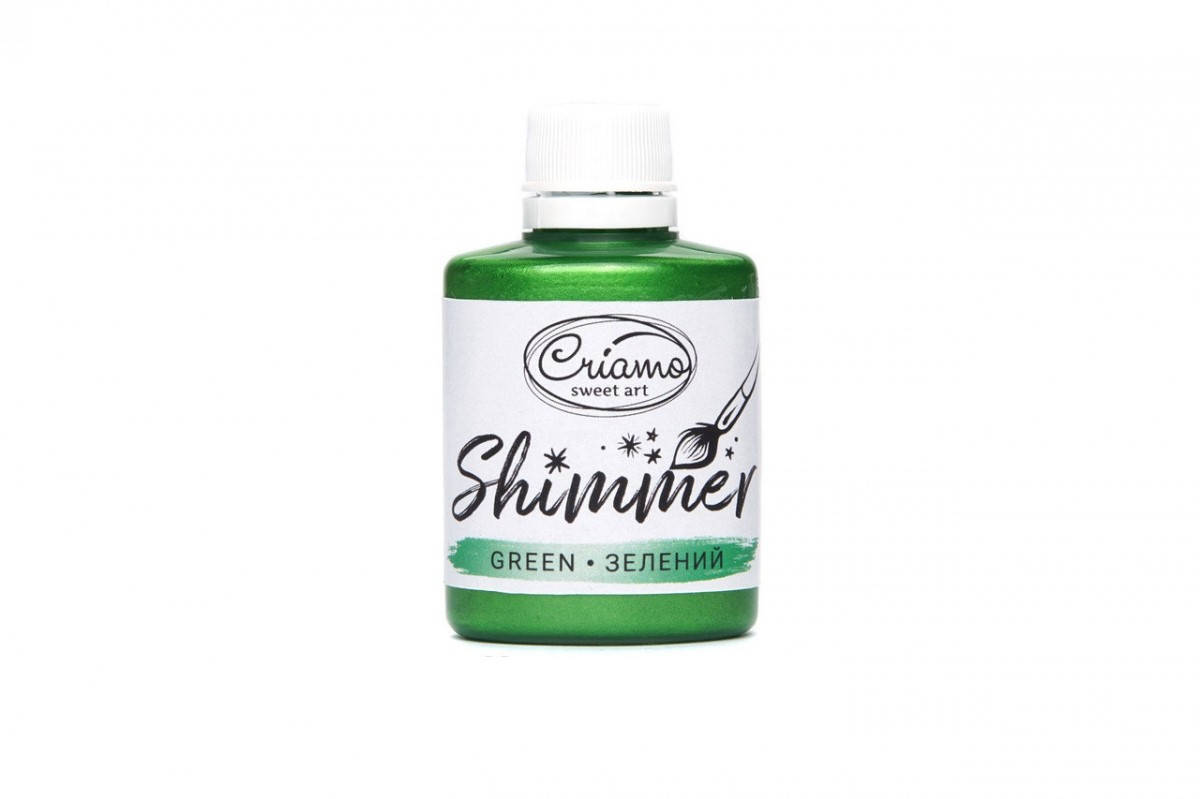 

Краситель Criamo Shimmer Металик Зеленый 30 грамм