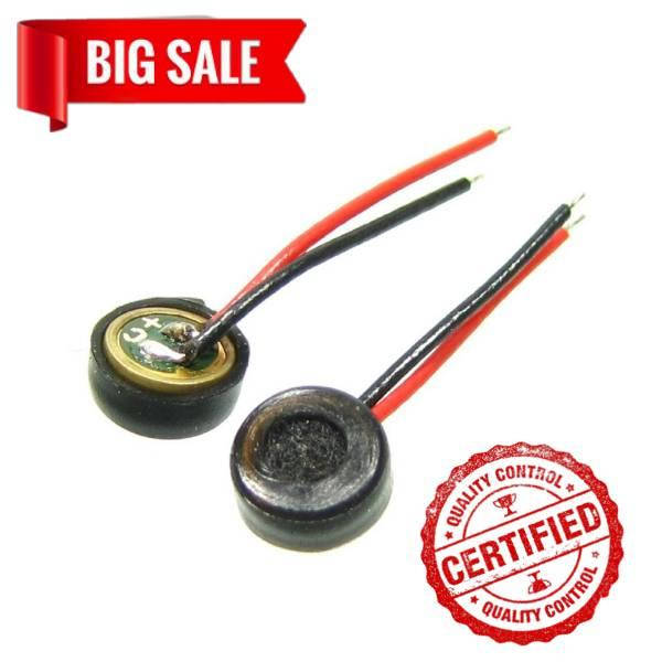 

Микрофон универсальный большой на проводах (диаметр 4 мм, круглый, аналоговый)