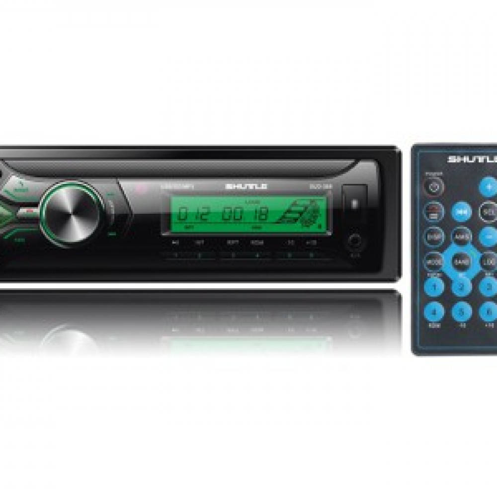 

Автомагнитола Shuttle SUD388 (Black/Green) USB/SD/съем. панель/BT/пульт/усил.кач/4х45W, 00000045126