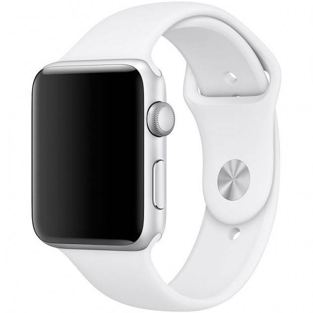 

Силиконовый ремешок для Apple Watch 38mm/40mm/41mm White белый