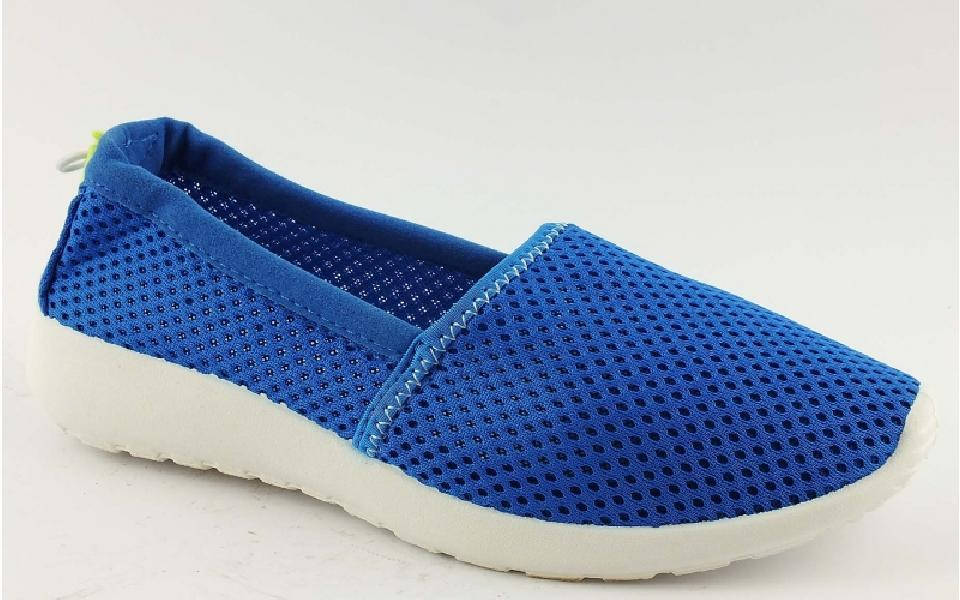 

Мокасины подростковые летние голубые р.36-41