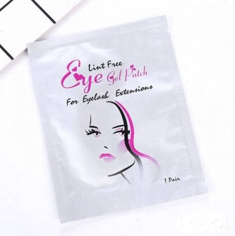 

Безворсовые гидрогелевые патчи для наращивания ресниц, 2 шт.