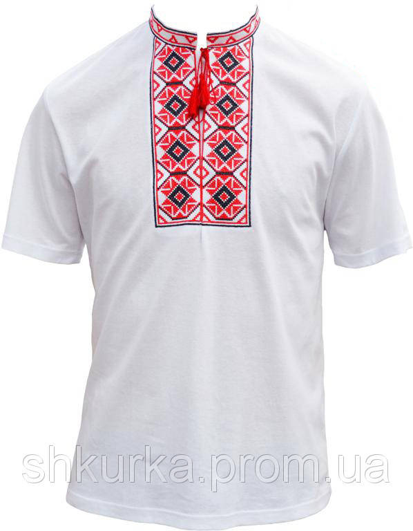 

Мужская футболка с вышивкой