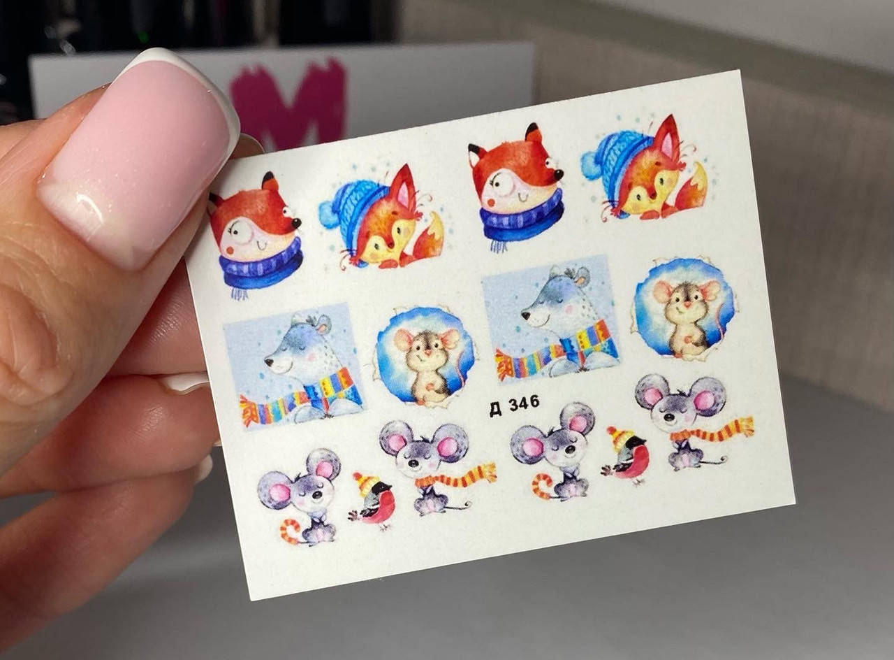 

Новогодние слайдеры для ногтей. Слайдер-дизайн