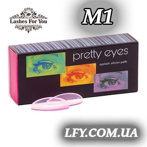 

Валики Pretty eyes розовые, размер M1 1пара