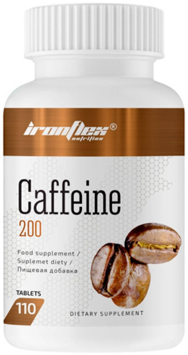 

Кофеин IronFlex - Caffeine 200 мг (110 таблеток)