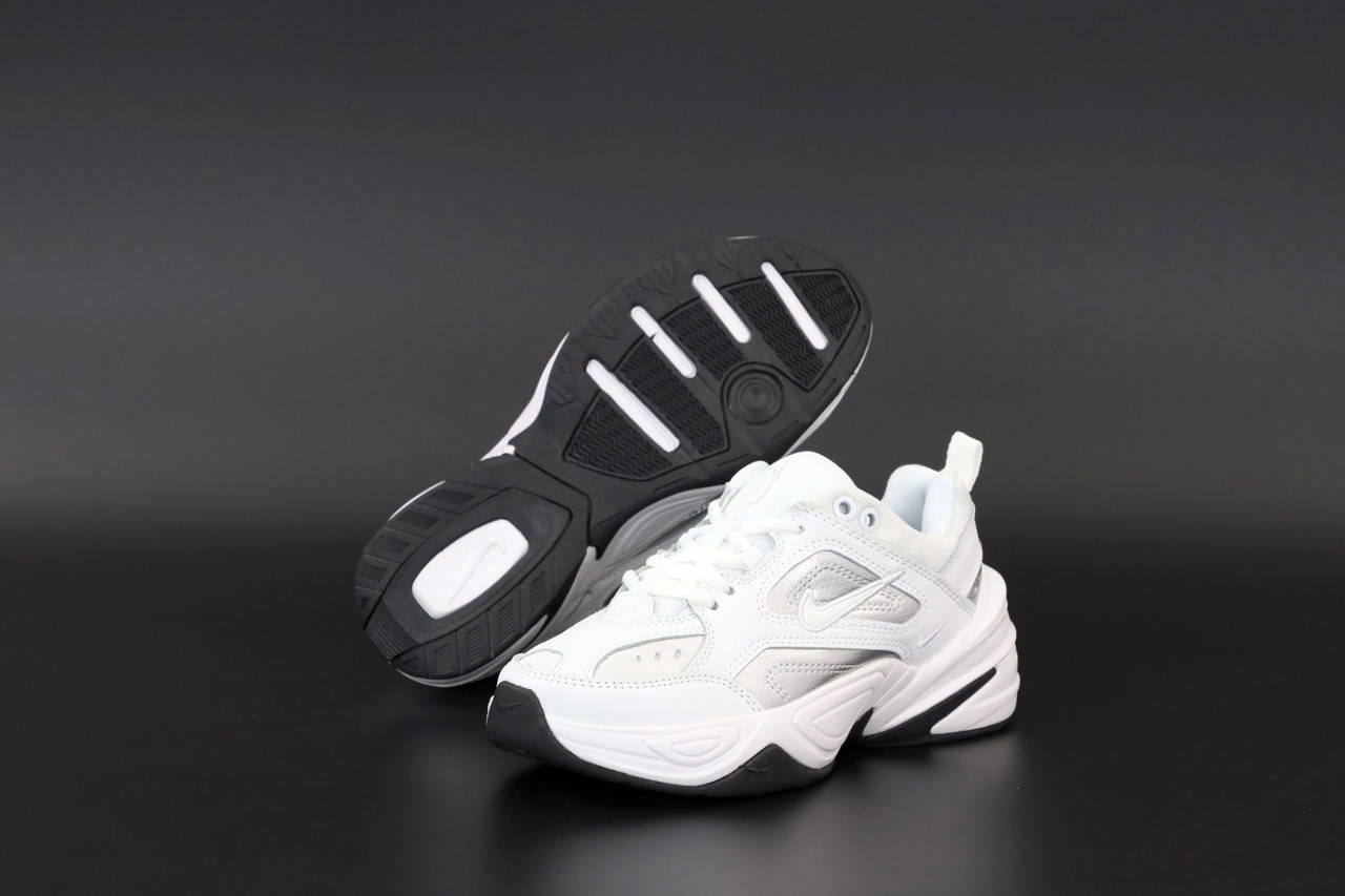 

Летние женские кроссовки Nike M2K Tekno White (Белые), Белый