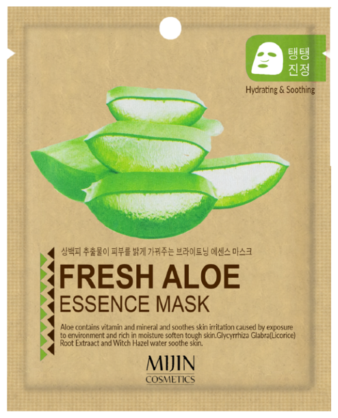 

Тканевая маска Mijin Cosmetics Essence Mask Fresh Aloe 23 мл