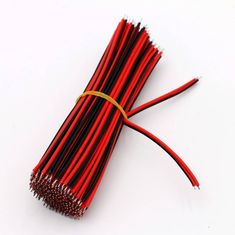 

Провод 2pin 10см с луженными окончаниями под пайку на ленту или для светодиодного неона