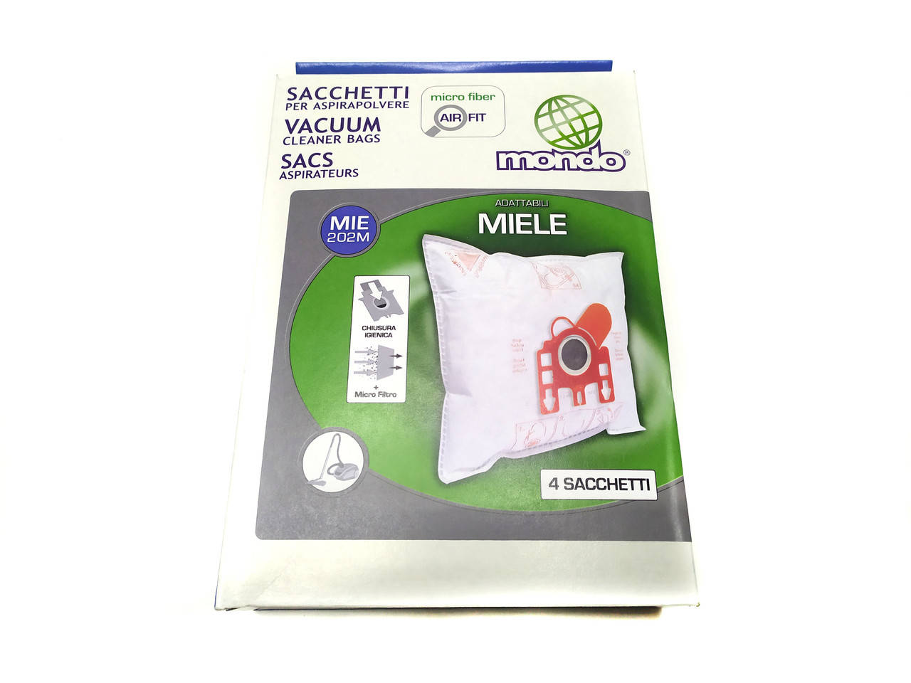 

Набор мешков 4 шт. для пылесоса Miele 9153490 + фильтр