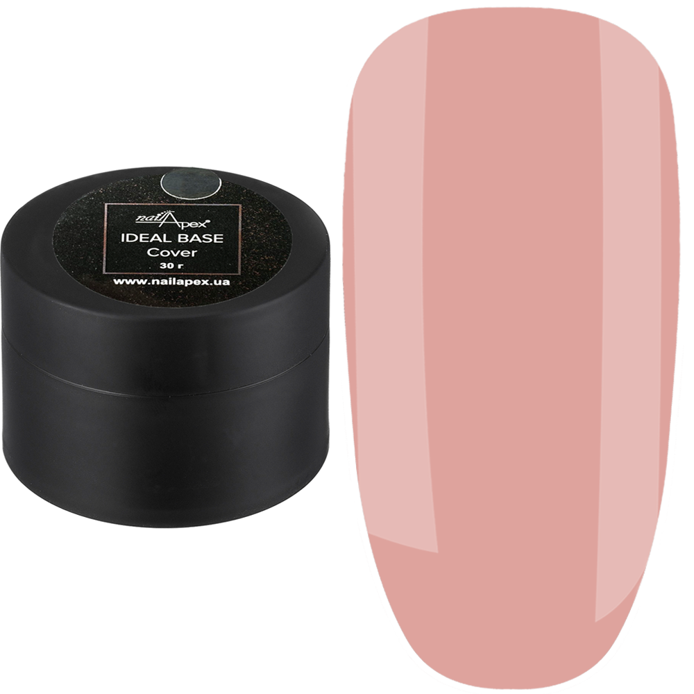 

Nailapex Ideal Base Cover № 04 - камуфлирующая база (розово-бежевый), 30 г