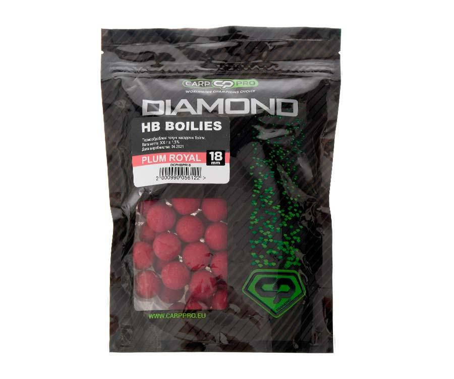

CARP PRO Diamond Бойл насадочний HB BOILIES PLUM ROYAL 18 мм