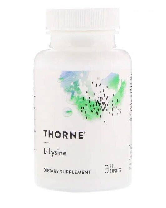 

Thorne Research L-Лизин / Lysine 60 капc