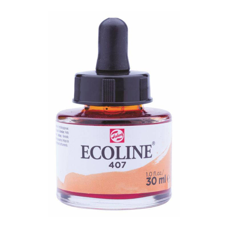 

Краска акварельная жидкая Ecoline (407), Охра темная, 30 мл, Royal Talens