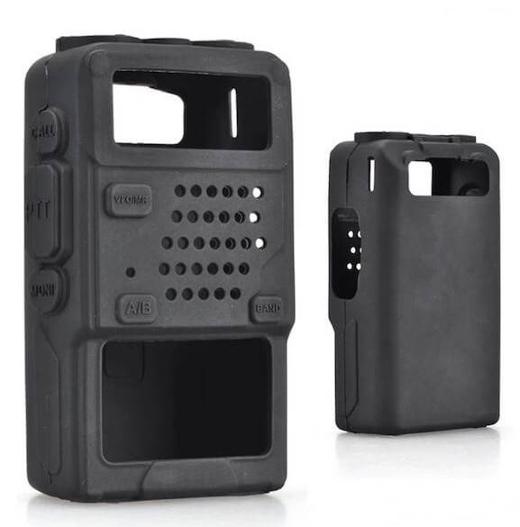 

Силиконовый чехол для рации Baofeng UV-5R, черный