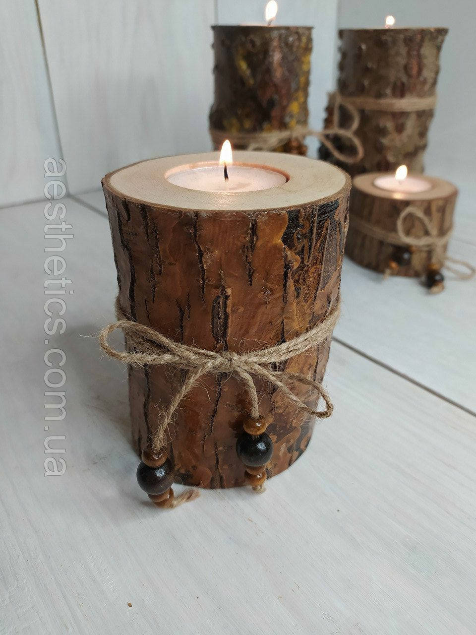 

Естественный подсвечник, Коричневый