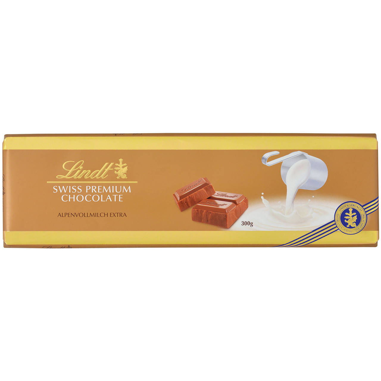 

Шоколад Lindt Swiss Premium Alpenvollmilch Extra 300 g