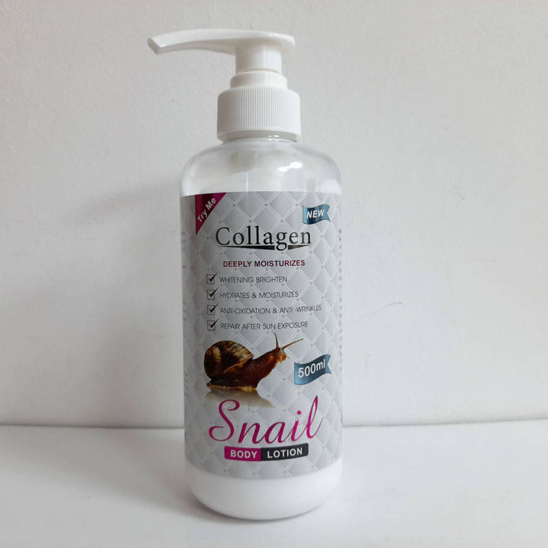 

Лосьон для тела увлажняющий Collagen Snail с коллагеном и муцином улитки 500 мл PM6919