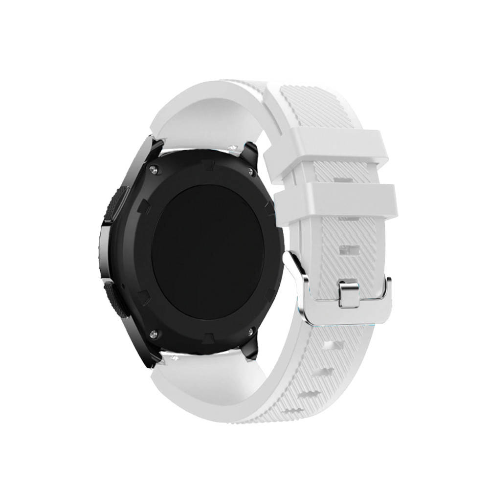 

Ремешок для Samsung Galaxy Watch 3 45mm / Galaxy Watch 46mm силиконовый Белый