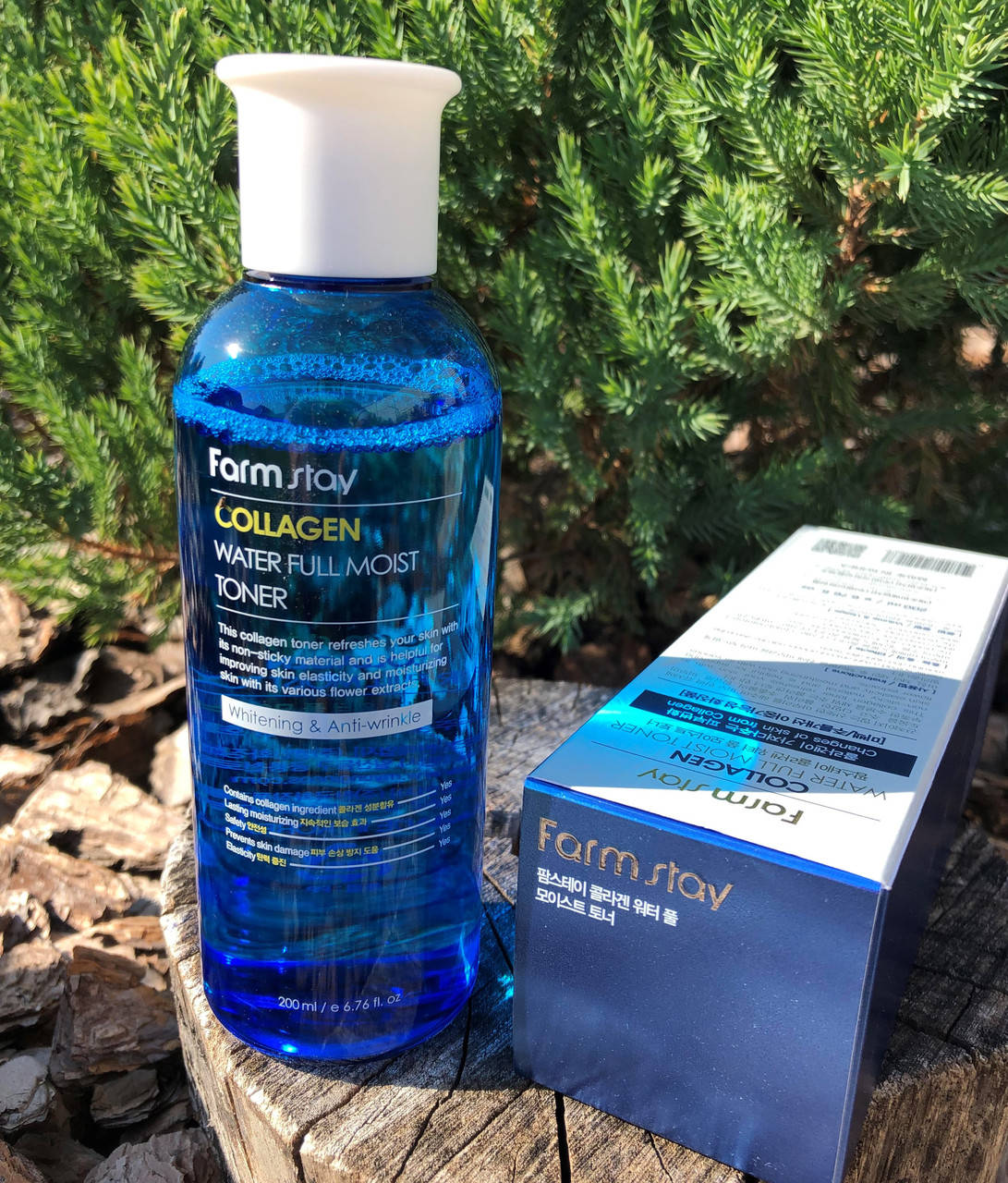 

Тонер увлажняющий с коллагеном - FarmStay Collagen water full moist toner, 200мл