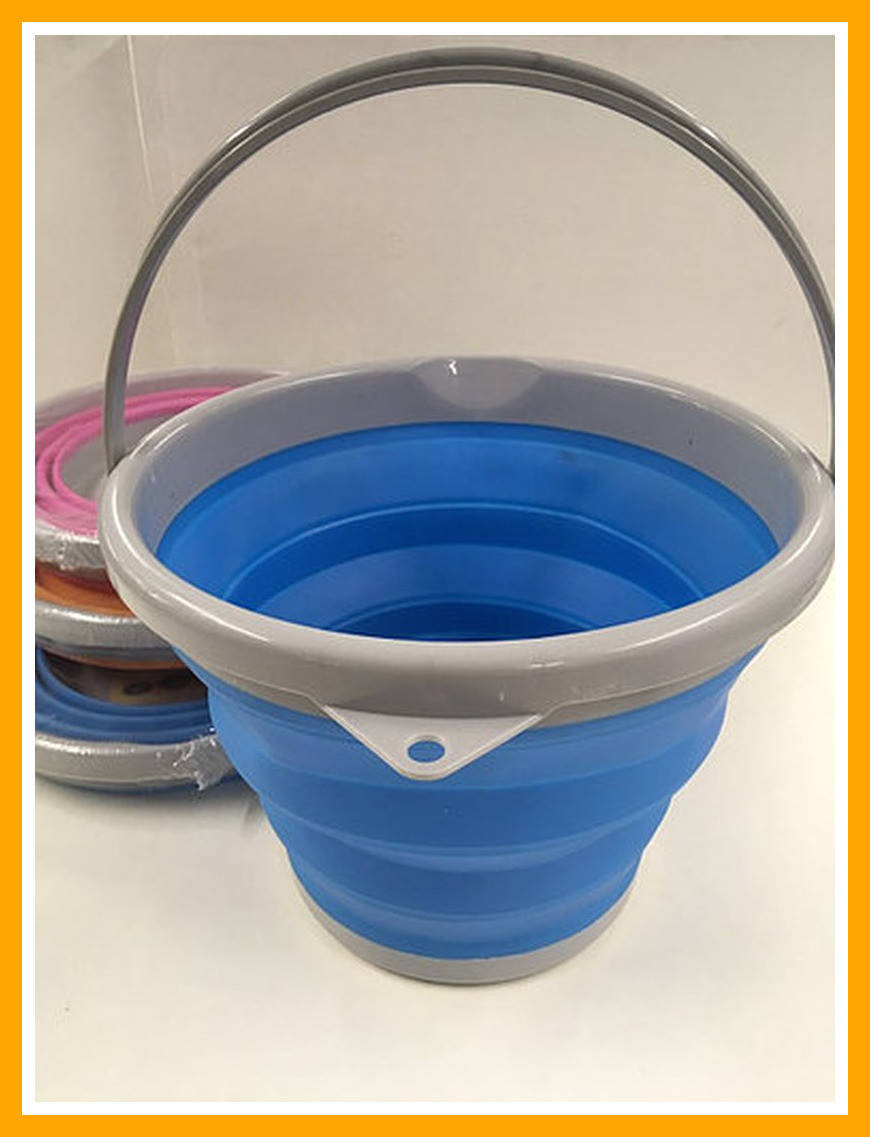 

Ведро складное туристическое Collapsible Bucket 5 литров