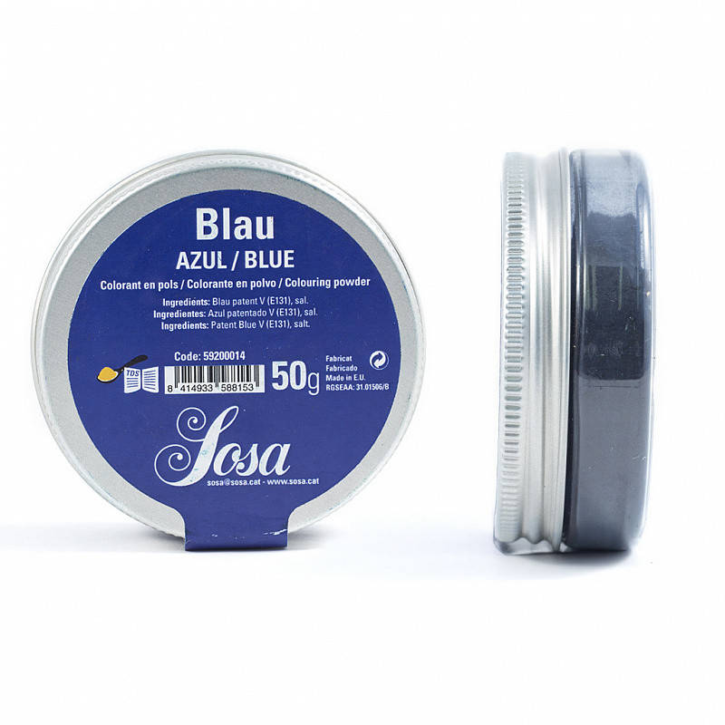 

Порошковый краситель Sosa - Голубой в/р, 5 г.