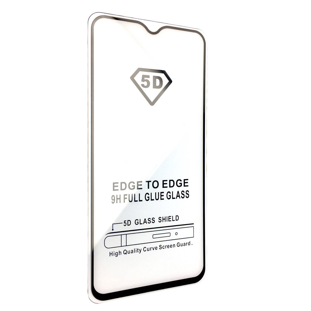 

Защитное стекло DK Full Glue 5D для Samsung Galaxy A20 / M20 (08481) (black), Черный
