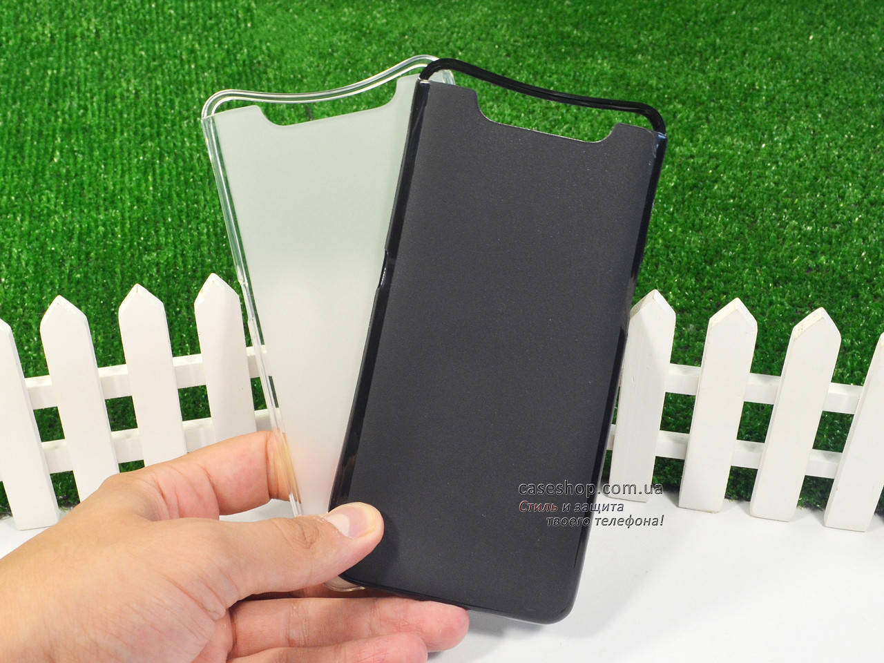 

Силиконовый бампер для Samsung Galaxy A80 2019 A805F