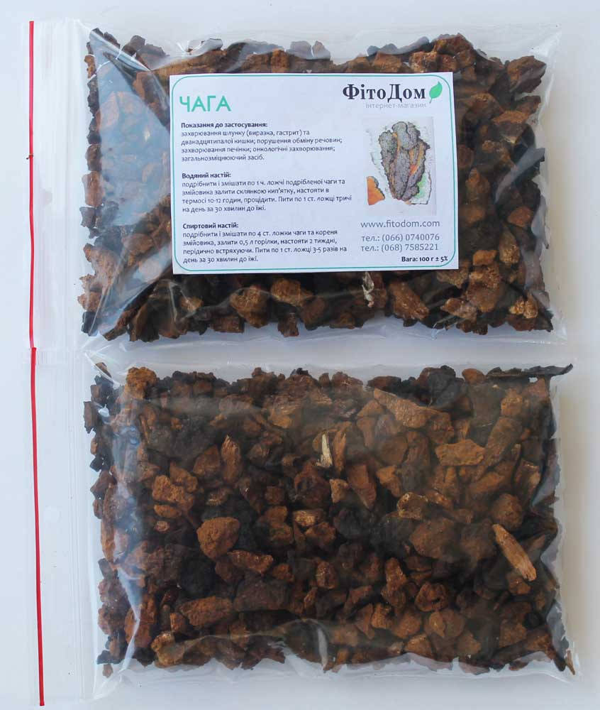 

Чага, 100 гр