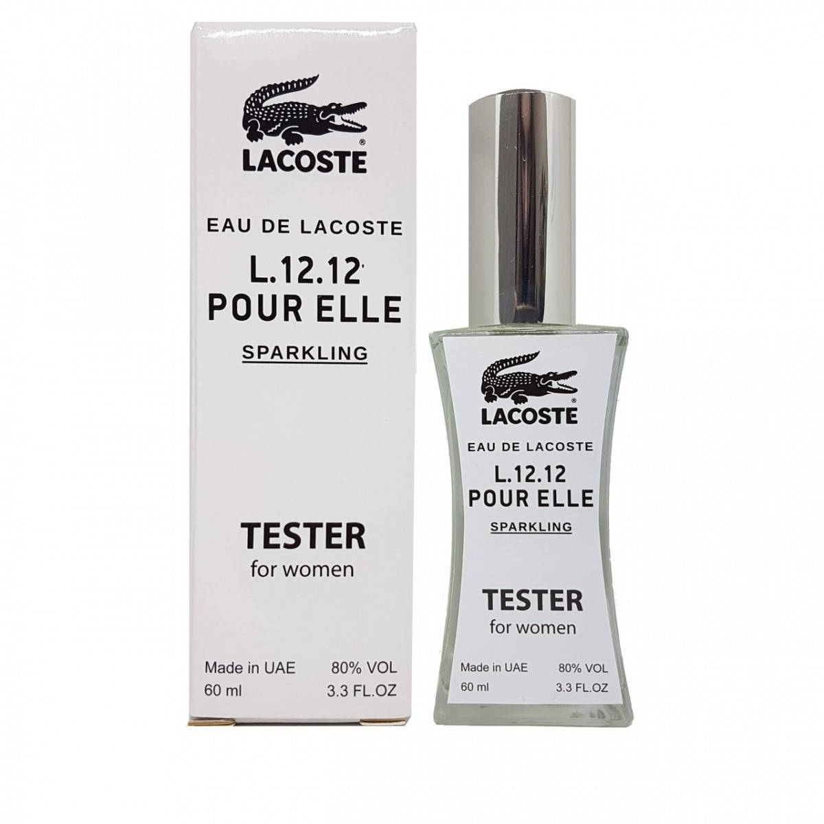 

Lacoste L.12.12 pour elle sparkling - Tester 60ml