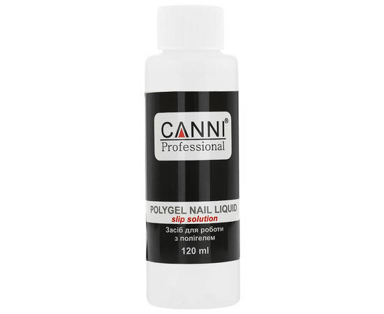 

Жидкость для работы с полигелем Canni PolyGel Nail Liquid Gel Slip Solution 120 мл