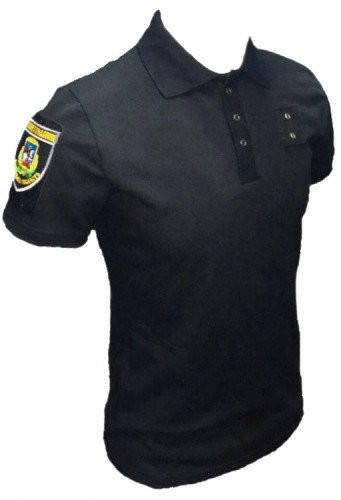 

Футболка Поло Police (черная) 58-60