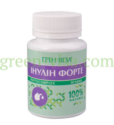 

"Инулин форте" таб.60 шт при сахарном диабете 1-2 типа, диабетической ретинопатии