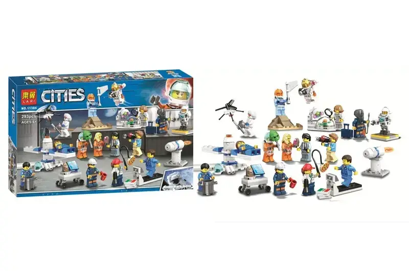 

Конструктор "CITIES" "Исследование космоса" 239 дет. 11384 р.33,3*21*6см