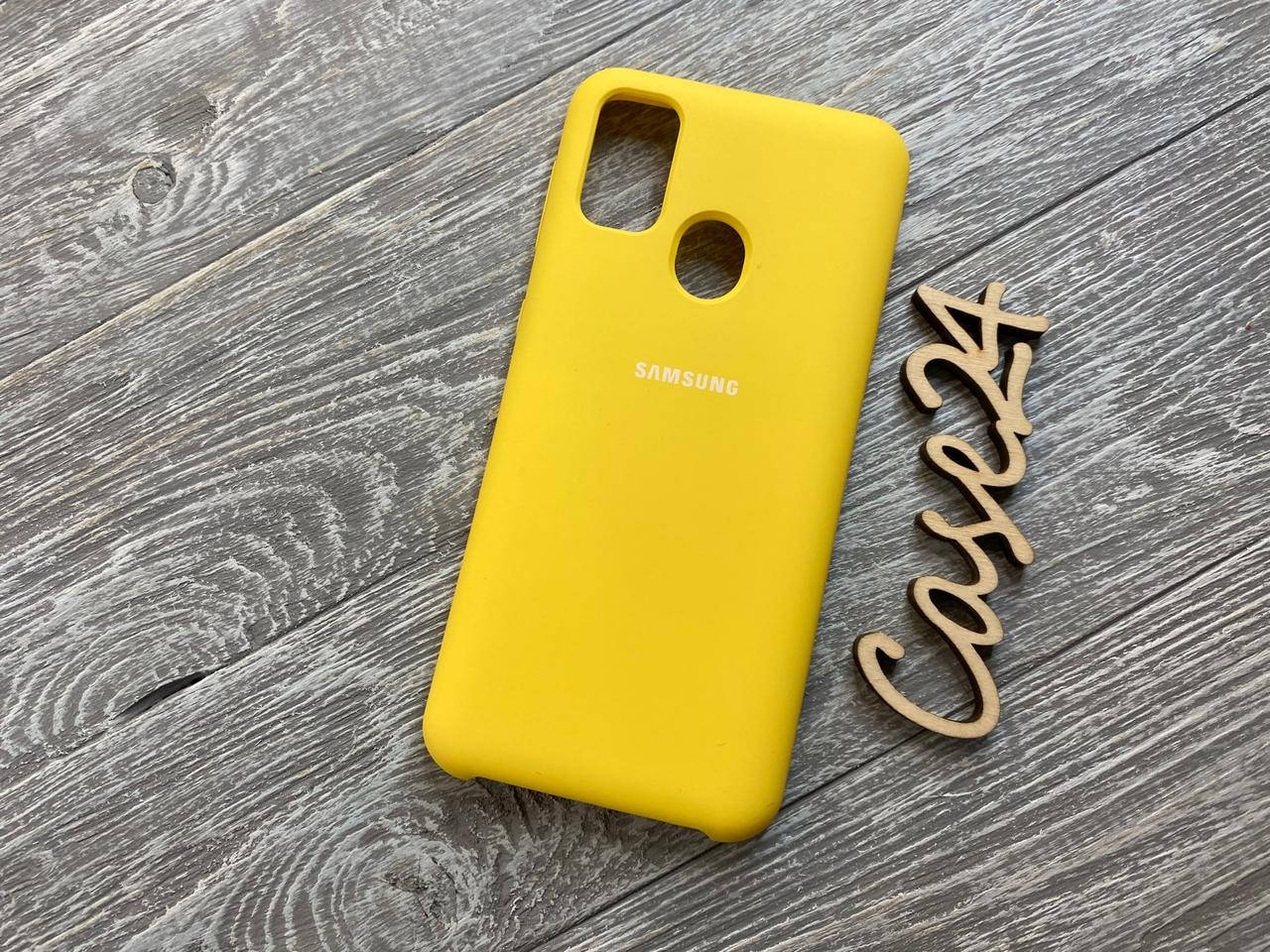 

Чехол Soft touch на Samsung Galaxy M30S (8 цветов) желтый