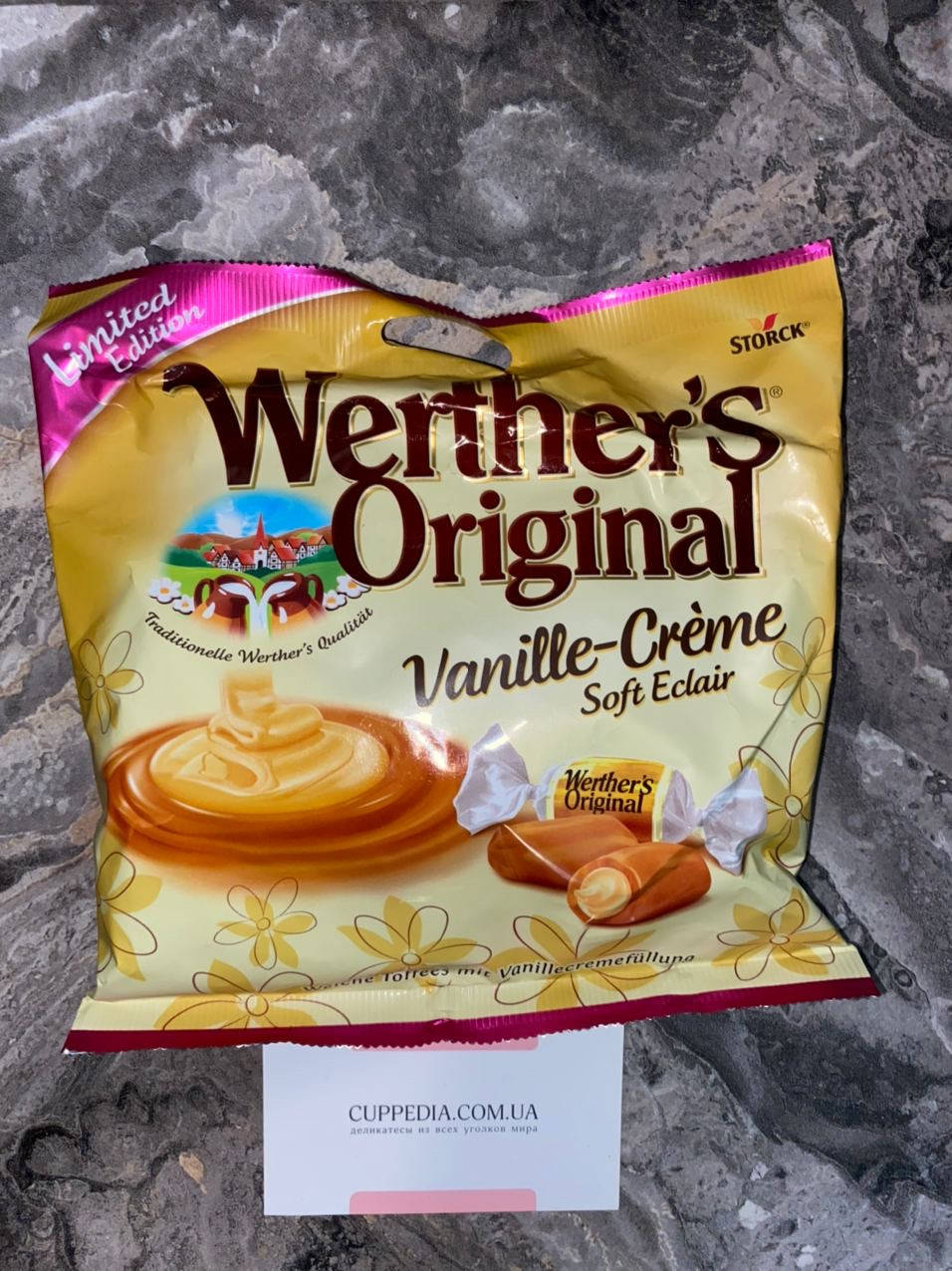 

Конфеты werther's original Vanille - Creme soft eclair 180 грм
