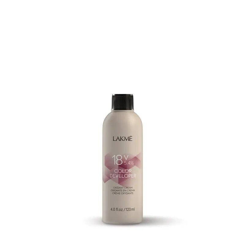 

Окислитель Lakme COLOR DEVELOPER 120 ml 18V (5.4%)