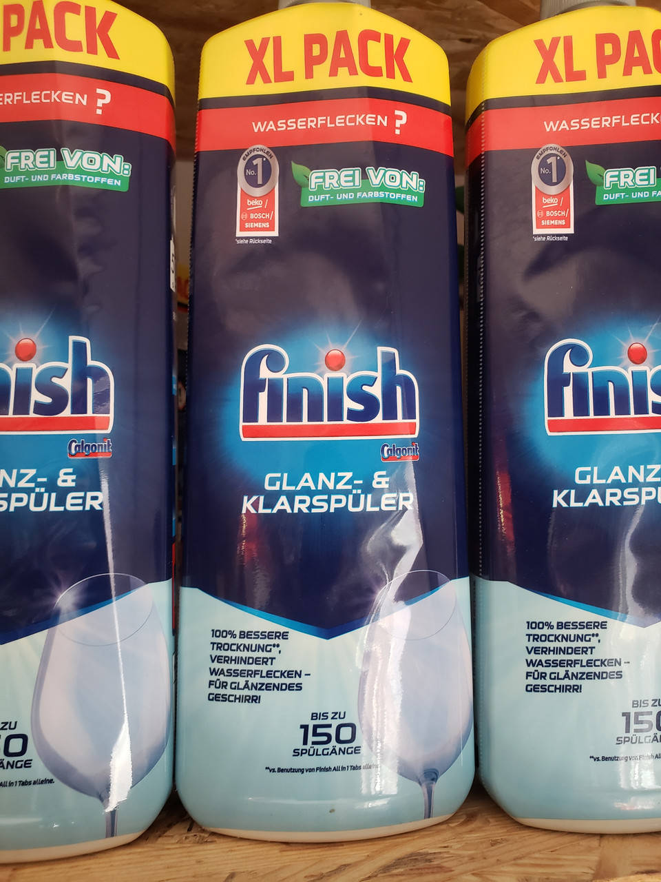 

Ополаскиватель Финиш для посудомоечных машин Finish Glanz-Klarspuler 750 мл.