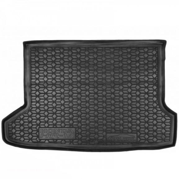 

Коврик в багажник для Honda HR-V (2018>) без запаски резино-пластиковый (AVTO-Gumm) автогум, Черный