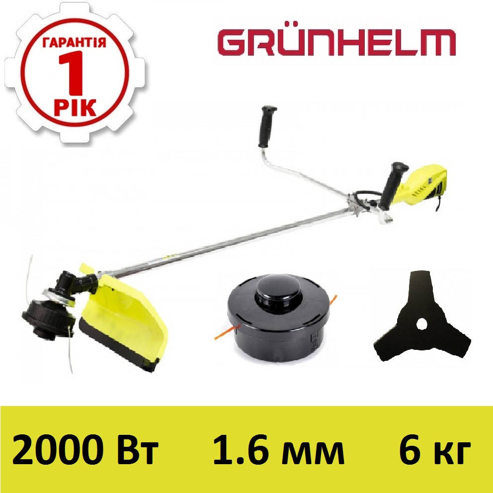 

Триммер электрический Grunhelm GR-2000